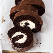 Brownie Swiss Roll