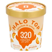 Halo Top Peaches and Cream