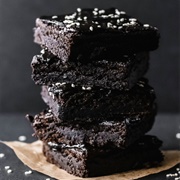 Black Sesame Brownie