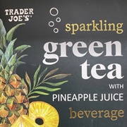 Trader Joe's Sparkling Green Tea With Pineapple Juice