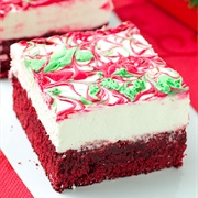 Christmas Red Velvet Cheesecake Brownies