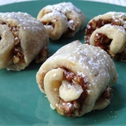 Pecan Apricot Rugelach