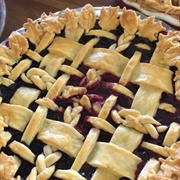 Haksap (Honeyberry) Pie