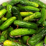 Half Sour Pickles