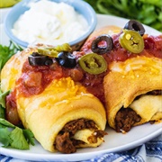 Beef and Olive Burrito
