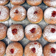 Hot Jam Donuts