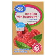 Great Value Iced Tea With Raspberry