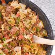 Hamburger and Cabbage Skillet