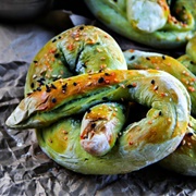 Matcha Soft Pretzel