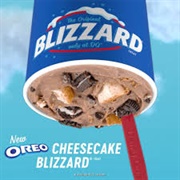 Oreo Cheesecake Blizzard