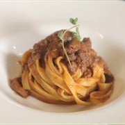 Fettuccine Con Rigaglie Di Pollo