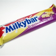 Milkybar Biscuit and Raisin
