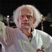 Dr. Emmett Brown (Back to the Future Trilogy, 1985-1990)