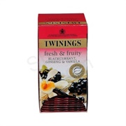 Twinings Blackcurrant, Ginseng &amp; Vanilla Tea