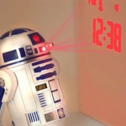 R2-D2 Time Projecting Clock