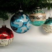 Mercury Glass Ornaments
