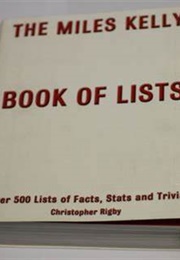 Miles Kelly Book of Lists (Christopher Rigby)