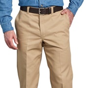 Flat Front Pants