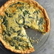 Spinach & Onion Quiche