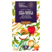 Sainsbury's Apple, Orange, & Carrot Infusion Tea