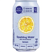 PC Blue Menu Sparkling Water Lemon