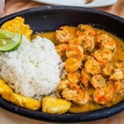 Encocado De Camarón in Ecuador