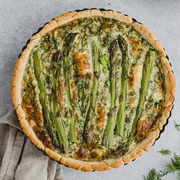 Asparagus Quiche