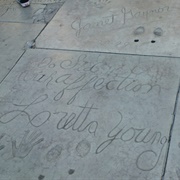 Celebrity Footprints