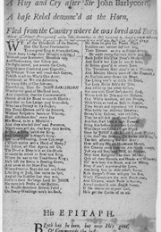 John Barleycorn (Robert Burns)