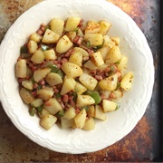 Hash of Chopped Ham and Potatoes