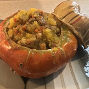 Baked Turban Squash