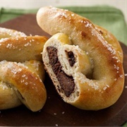 Chocolate Stuffed Pretzel