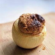 Peanut Butter-Stuffed Onions