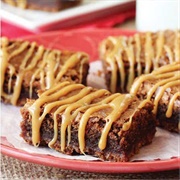 Caramel Pretzel Nutella Brownies