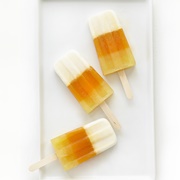 Candy Corn Popsicles