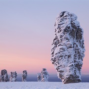 Manpupuner Rocks, Russia