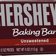 HERSHEY&#39;s Unsweetened Chocolate Baking Bars