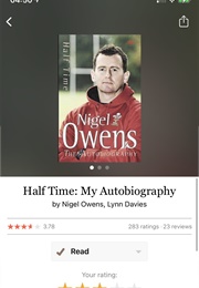 Half Time : My Autobiography (Nigel Owens)