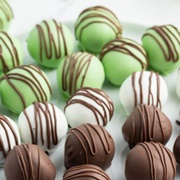 Mint Chocolate Truffles