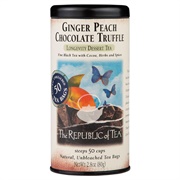 The Republic of Tea Ginger Peach Chocolate Truffle