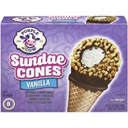 Purple Cow Vanilla Cones