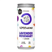 Wild Fizz Kombucha Lavender Rosemary + Lemon
