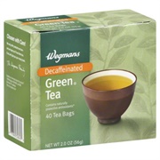 Wegmans Decaf Green Tea