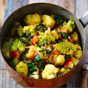 Gobi Aloo Saag