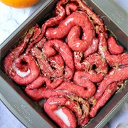 Zombie Guts Halloween Cinnamon Rolls