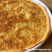 Pineapple Coconut Chess Pie