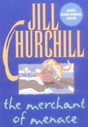 The Merchant of Menace (Jane Jeffry #10) (Jill Churchill)