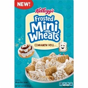 Frosted Mini-Wheats Cinnamon Roll Cereal