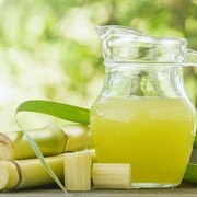 Chewing Sugar Cane & Drinking Sugar Cane Juice, South America
