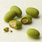 Matcha Chocolate Covered Almond